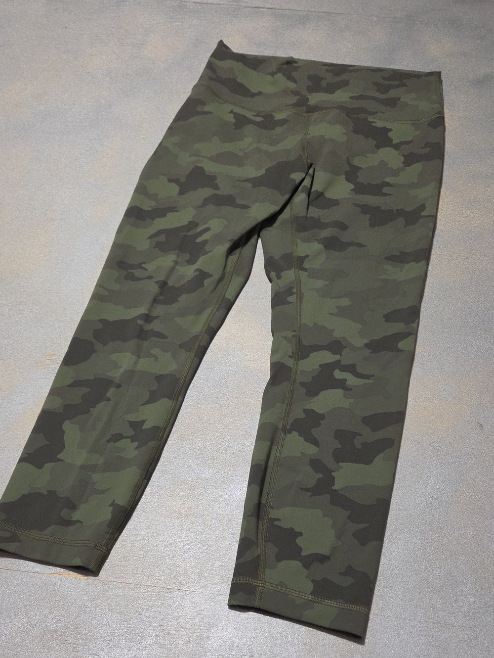 lululemon athletica Olive Camo High-Rise Leggings
